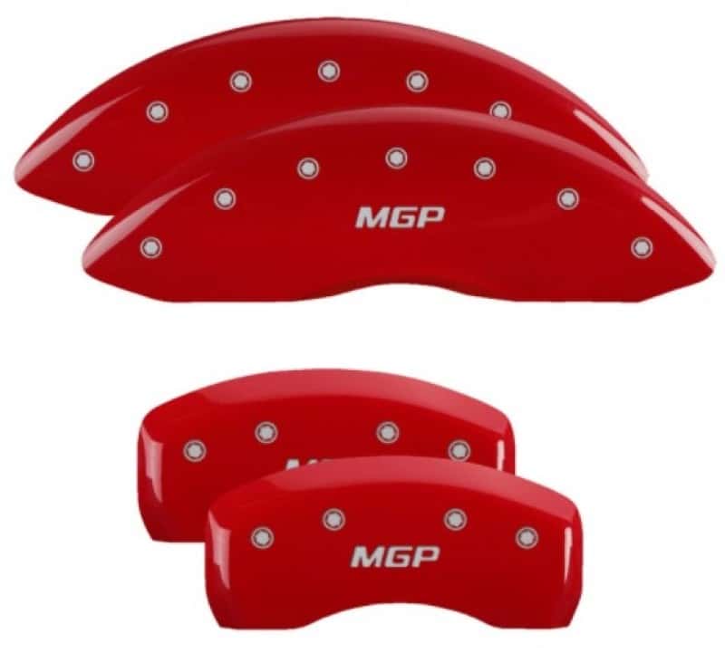 MGP — MGP 4 Caliper Covers Engraved Front & Rear MGP Red Finish Silver Characters 2019 Ford Edge
Caliper Covers - view 1