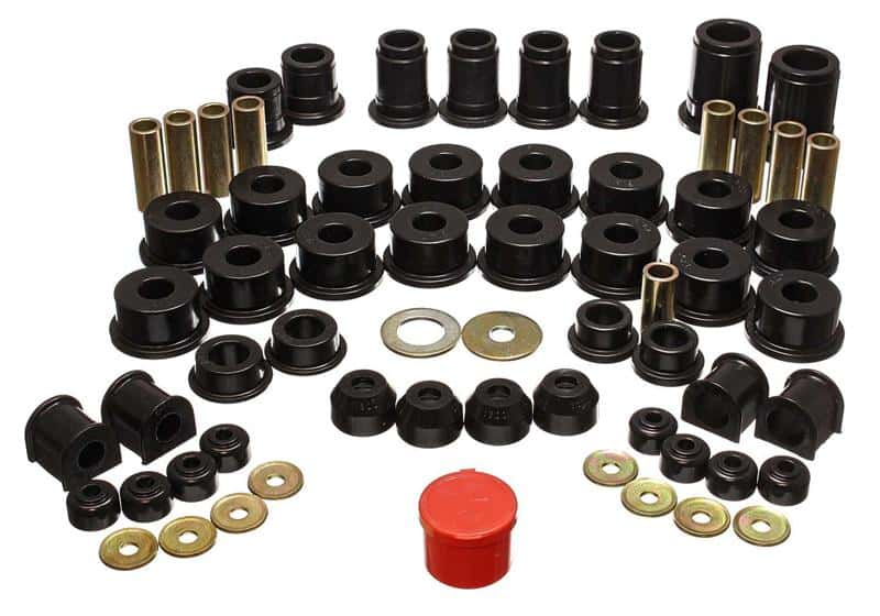 Energy Suspension — Energy Suspension 90-95 Toyota 4 Runner 2WD/4WD Black Hyper-Flex Master Bushing Set
Master Bushing Kit - view 4