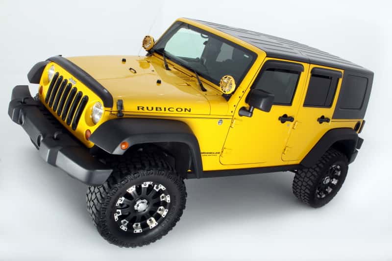 AVS — AVS 07-18 Jeep Wrangler Unlimited Ventvisor Outside Mount Window Deflectors 4pc - Smoke
Side Window Vent
VENTVISOR 4PC - view 2