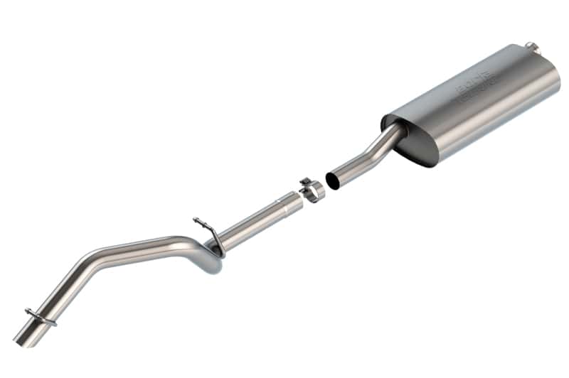 Borla — Borla 18-20 Jeep Wrangler JLU 3.6L V6 Climber Turn Down Exit Cat-Back Exhaust
Cat-Back System - view 1