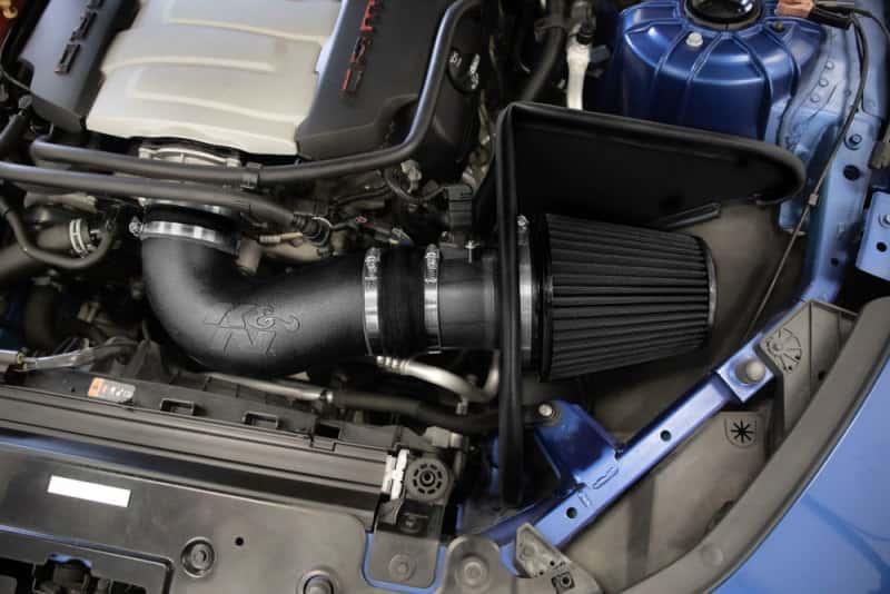 K&N Engineering — K&N 16-23 Chevrolet Camaro SS 6.2L V8 F/I DRYFLOW Performance Air Intake System
Air Intake System - view 6