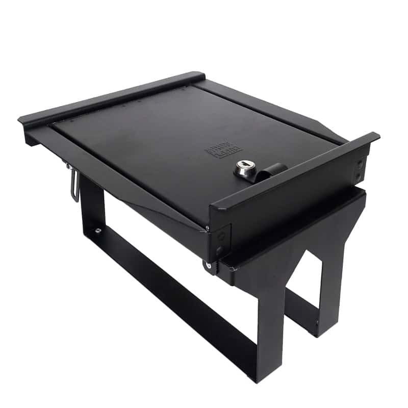 Tuffy Products — Tuffy Ford F150 Console Safe W/ Keyed Lock For W/ Flow Thru Console
Console Safe - view 3