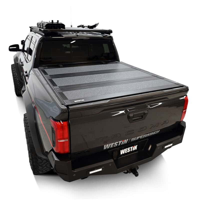 Westin — Westin 24-26 Toyota Tacoma 2WD/4WD 5ft. Bed Hard Tri-Fold Tonneau Cover - Black
HT-F Tonneau Cover - view 16