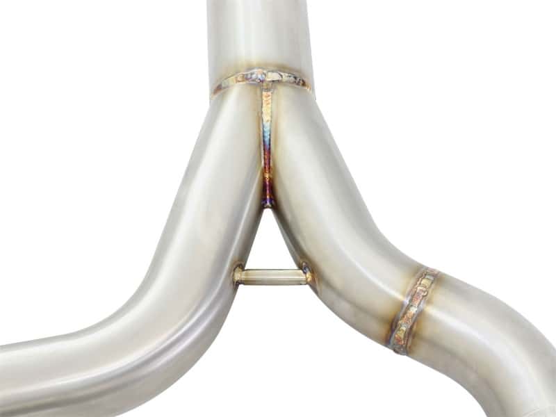 aFe — aFe MACHForce XP SS-304 Black Tip 2.5in Dia Cat Back Exhaust 12-14 BMW 335i (F30) 3.0L (t)
Cat-Back Exhaust - view 4