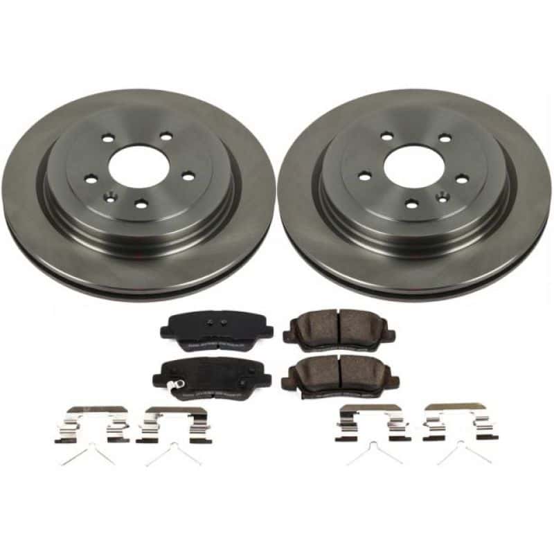 PowerStop — Power Stop 16-18 Cadillac ATS Rear Autospecialty Brake Kit - view 1