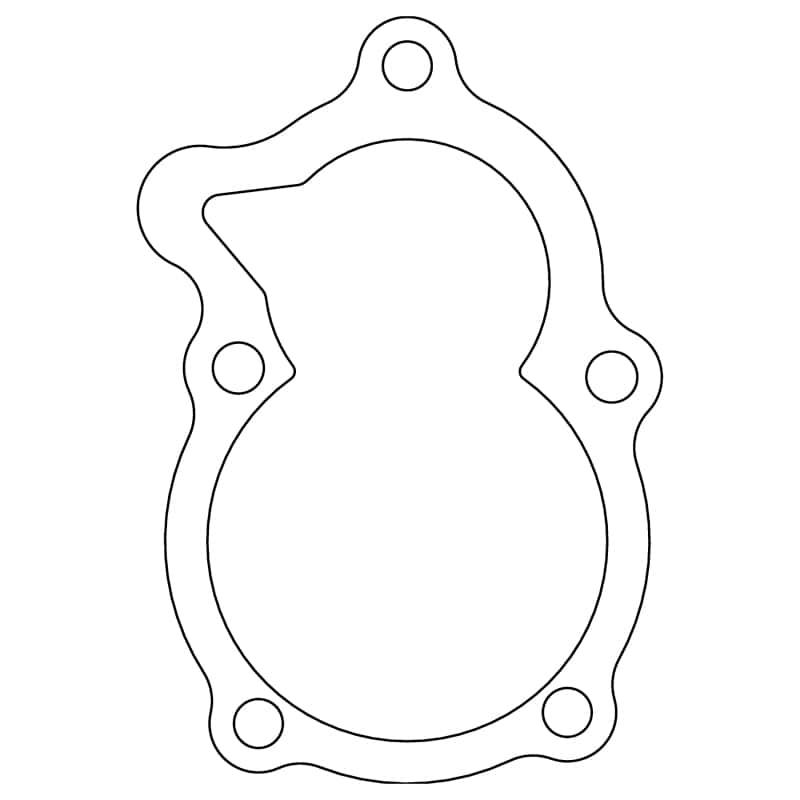 Cometic Gasket — Cometic Ford 59A Flathead V8 .010in FB Oil Pump Drive Cover Gasket - 1945-1948
Oil Pump Gasket - view 1