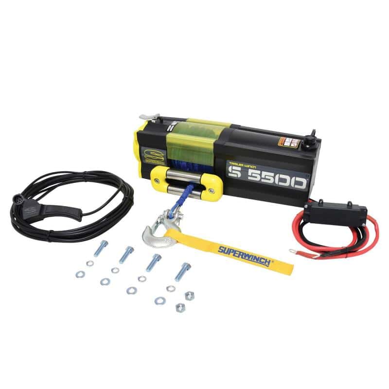 Superwinch — Superwinch 5500 LBS 12V DC 1/4in x 60ft Synthetic Rope S5500 Winch
Winch - view 18