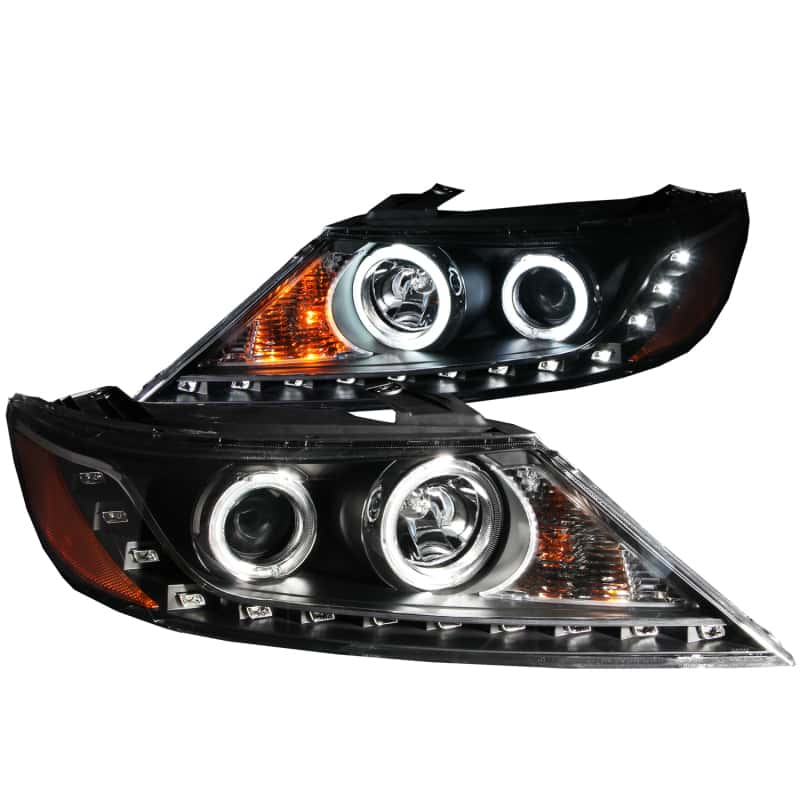 ANZO — ANZO 2011-2013 Kia Sorento Projector Headlights w/ Halo Black (CCFL)
Head Light Set
HdLtSet - view 2
