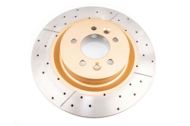 DBA — DBA 14-15 Land Rover Range Rover (w/o Brembo Brakes) Front Drilled & Slotted Street Series Rotor
Brake Rotor
Brake Disc - view 1