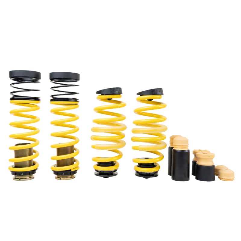 ST Suspensions — ST Audi A4 (B9) Sedan 2WD Adjustable Lowering Springs
Adj Lowering Springs - view 1