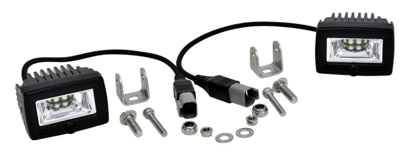 KC HiLiTES — KC HiLiTES C-Series C2 LED 2in. Backup Area Flood Light 20w (Pair Pack System) - Black
C-Series LEDs - view 8