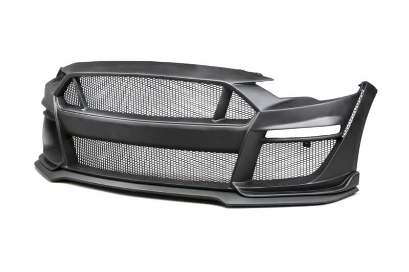Anderson Composites — Anderson Composites 18-19 Ford Mustang Type-ST Fiberglass Front Bumper w/Lip (Req Anderson Fenders) - view 1
