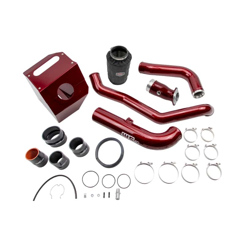 Wehrli — Wehrli 17-19 Chevrolet 6.6L L5P Duramax High Flow Intake Bundle Kit Stage 2 - Red
Hi Flo S2 17-19 RED - view 1