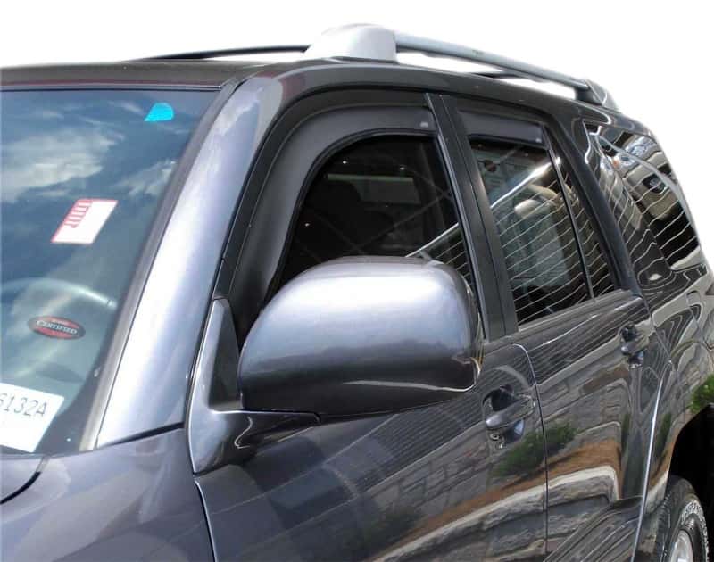 AVS — AVS 03-09 Toyota 4Runner Ventvisor In-Channel Front & Rear Window Deflectors 4pc - Smoke
IN-CHANNEL VENTVISOR
Side Window Vent - view 2