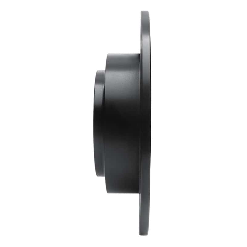 R1 Concepts — R1 00-06 Subaru BAJA Rear Right Drilled & Slotted Black Brake Rotor
R1 Brake Rotor Drill - view 3