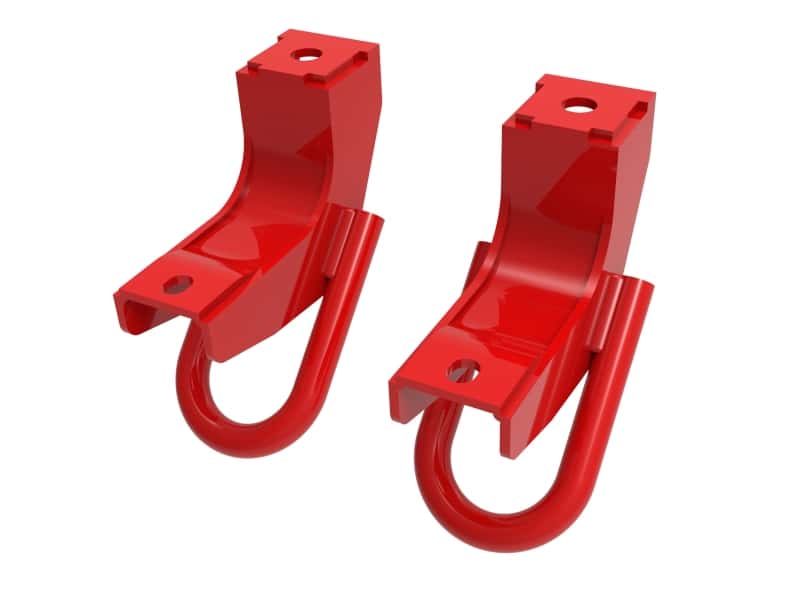 aFe — aFe Front Tow Hook Red 2022 Toyota Tundra 3.5L V6
Front Tow Hook - view 5