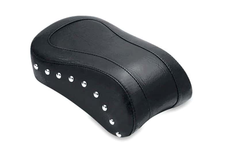 Mustang Motorcycle — Mustang 84-06 Harley Standard Rear Tire Standard Touring Passenger Seat w/Studs - Black - view 2
