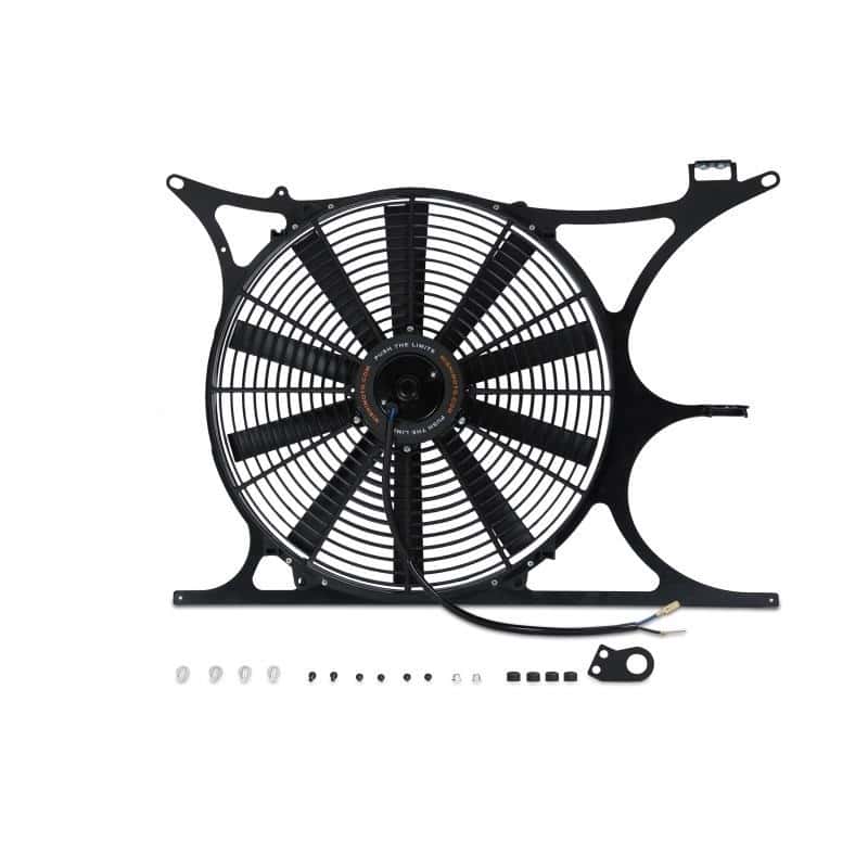 Mishimoto — Mishimoto 92-99 BMW E36 Performance Alum. Fan Shroud Kit w/Elec. Fan Controller (NPT & Probe Incl.)
Cooling Fan Assembly - view 1