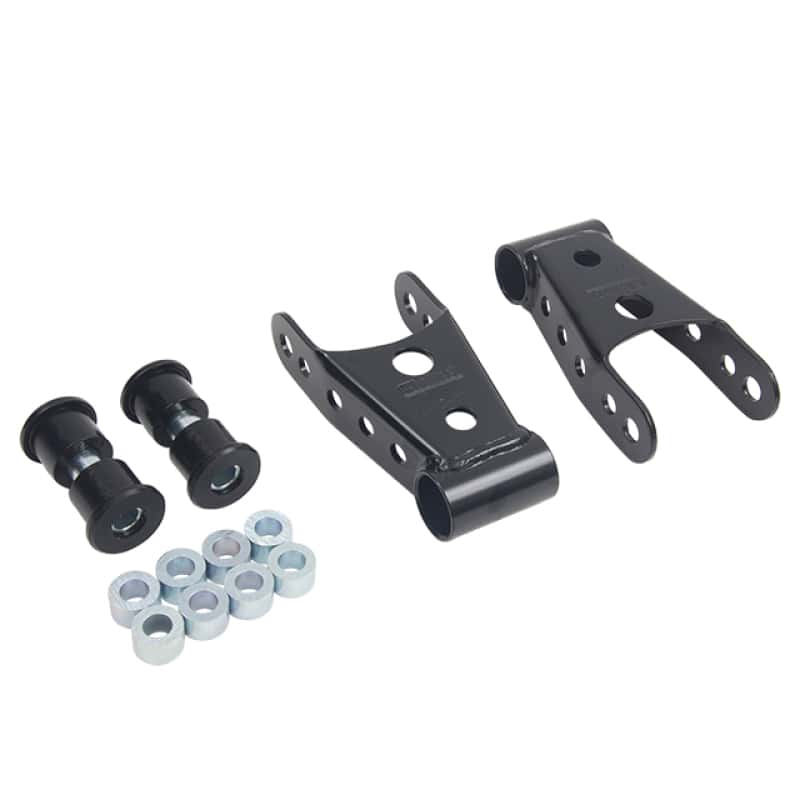 Belltech — Belltech SHACKLE KIT 15-16 Ford F150 (All Cabs Short Bed Only) 4WD 1in / 2in Rear Drop
SHACKLE KIT - view 2
