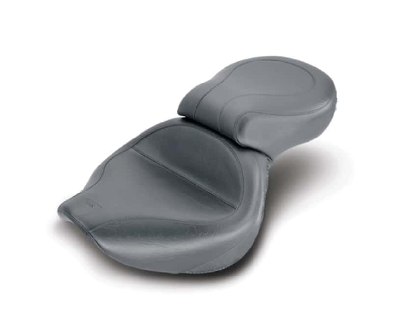 Mustang Motorcycle — Mustang 01-08 Honda VT750DC Spirit Wide Touring 1PC Seat - Black - view 1
