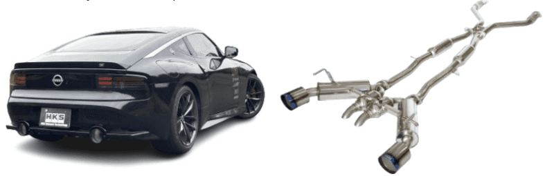 HKS — HKS FULL DUAL MUFFLER RZ34 VR30DDTT - view 2