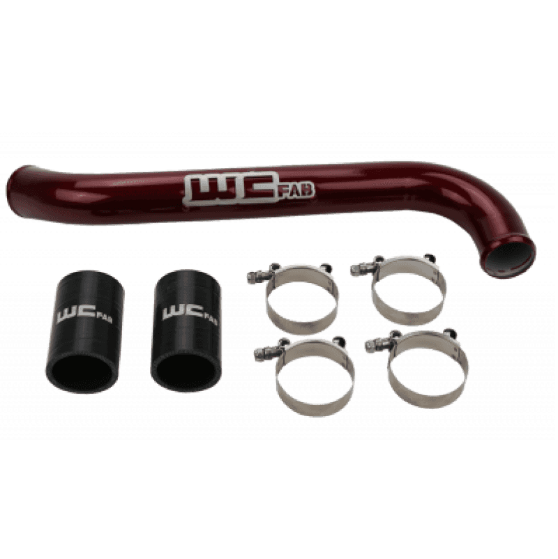Wehrli — Wehrli 17-19 Chevrolet 6.6L L5P Duramax Upper Coolant Pipe - Sparkle Granny Smith
Clnt pipe 17-19 SGS - view 2