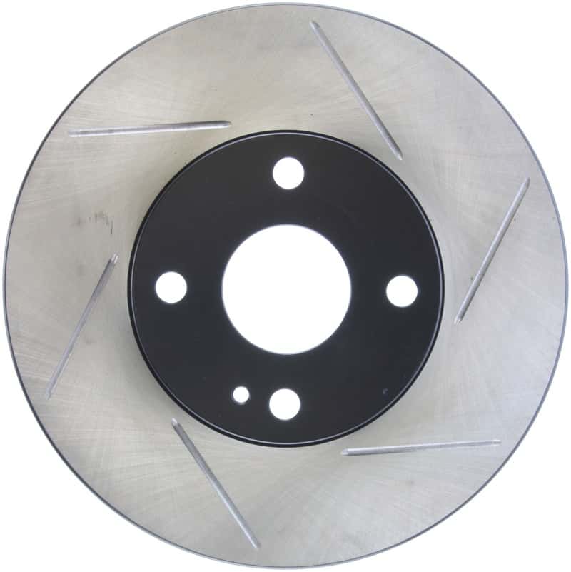 Stoptech — StopTech Power Slot 94-97/99-05 Mazda Miata (01-05 Normal Suspension Only) SportStop Slotted Front
Sport Slotted Rotor - view 1