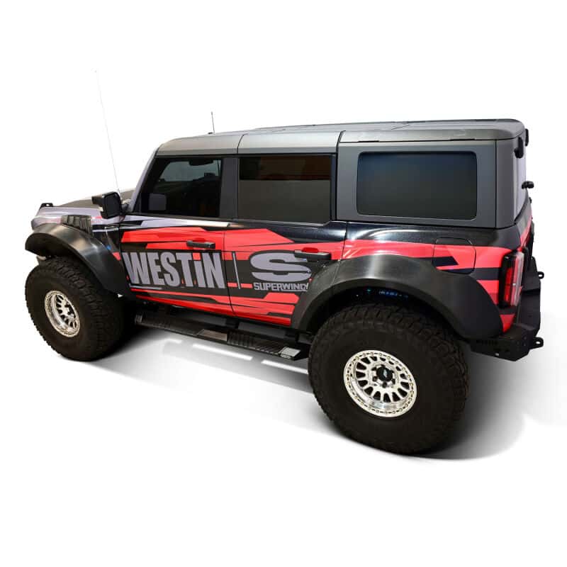 Westin — Westin 21-25 Ford Bronco 4dr (Excl. Bronco Sport) AT6 Running Boards - Black
Running Boards - view 8