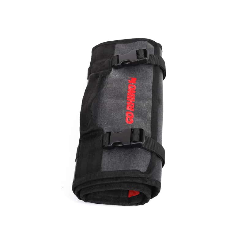 Go Rhino — Go Rhino XVenture Gear Tool Roll - Small (4x4in. Closed) 12oz Waxed Canvas - Black
Xventure Tool Roll - view 4