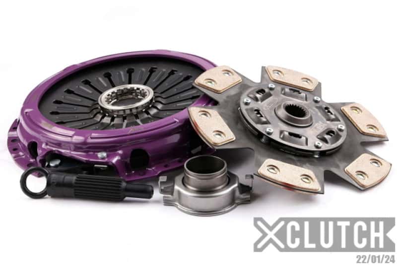 XCLUTCH — XClutch 07-17 Mitsubishi Lancer EVO X 2.0L Stage 2 Sprung Ceramic Clutch Kit
Clutch Kit - view 1