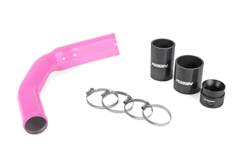Perrin Performance — PERRIN 22-25 Subaru WRX / 19-25 Ascent / 22-25 Outback Turbo Charge Pipe - Hyper Pink - view 3