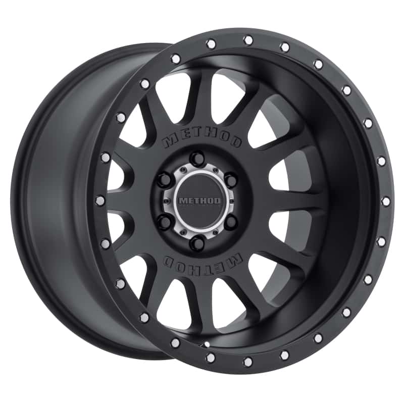 Method Wheels — Method MR605 NV 20x10 -24mm Offset 6x5.5 106.25mm CB Matte Black Wheel - view 1