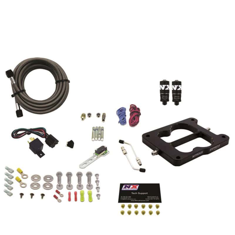 Nitrous Express — Nitrous Express Q-Jet/Holley Spread Bore Hitman Plus Nitrous Kit (50-200HP) w/o Bottle
Injection System Kit
N2OSys - view 3