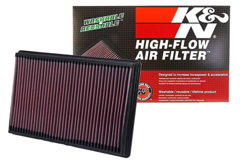 K&N Engineering — K&N 02-10 Dodge Ram 1500/2500/3500 3.7/4.7/5.7L Drop In Air Filter
Replacement Air Filt
Air Filter - view 8