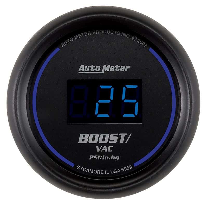 AutoMeter — Autometer Cobalt Digital 52.4mm Black Vacuum/Boost Gauge
GA 2" BST 30PSI CBD - view 2