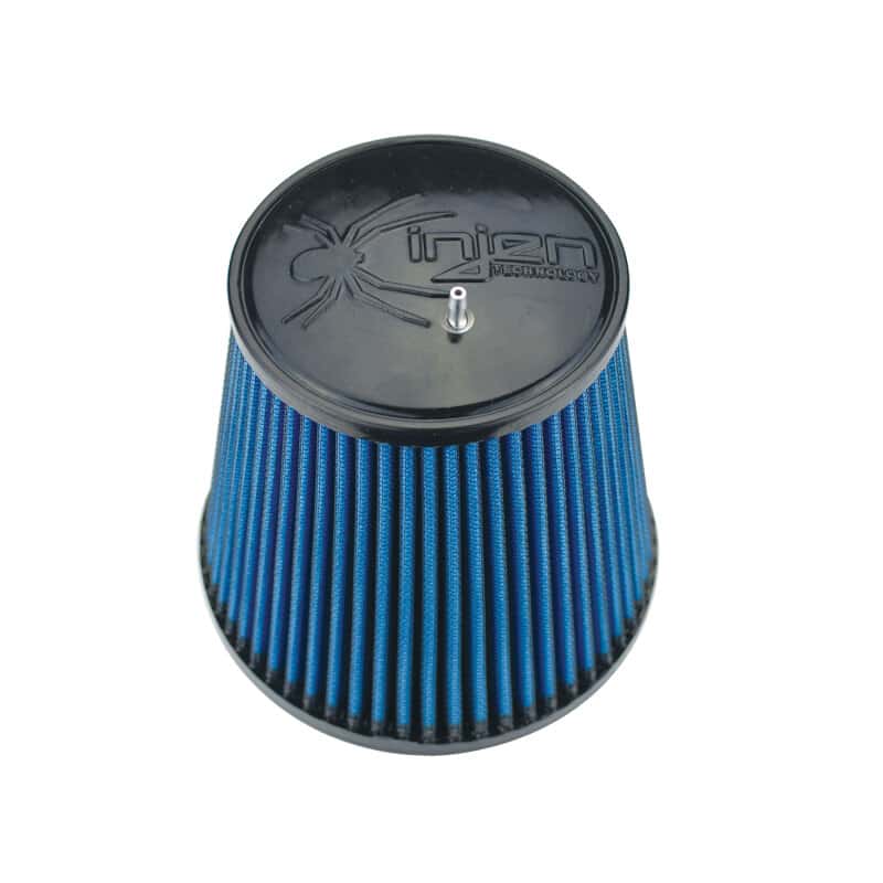 Injen — Injen NanoWeb Dry Air Filter 4.0 Flange w/ShurLok / 5.63 Base OD /6.0 Tall /4.0 Top w/Barb Fitting
Air Filter - view 5