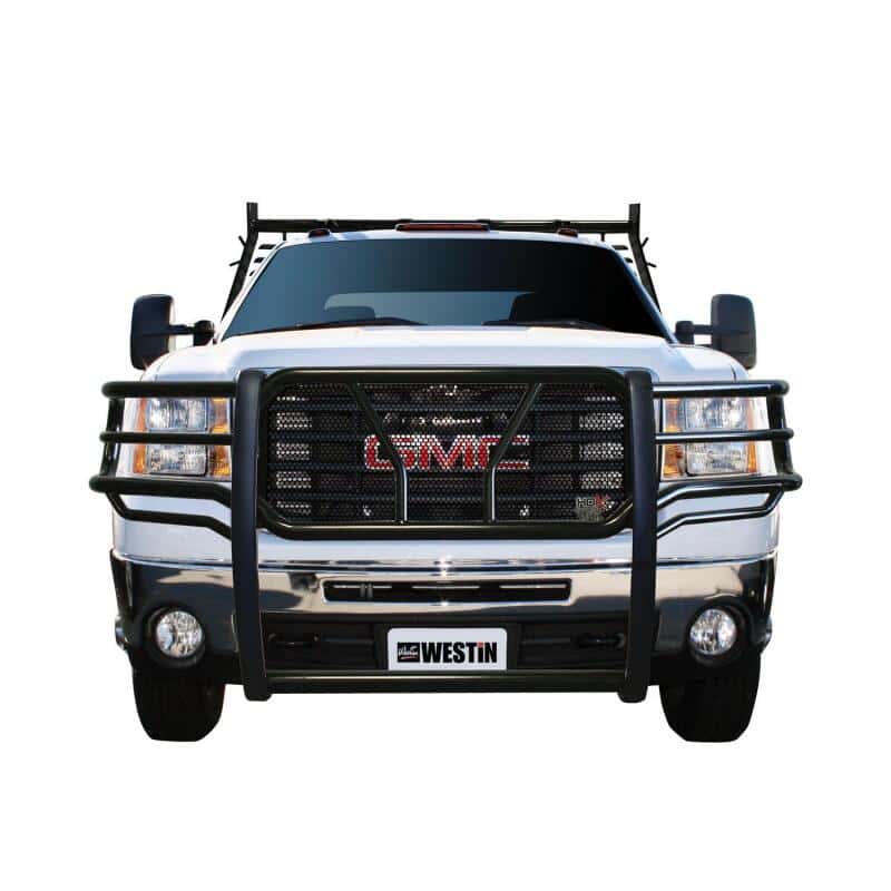 Westin — Westin 2007-2010 Chevrolet Silverado 25/3500HD HDX Grille Guard - Black
Grille Guard - view 5