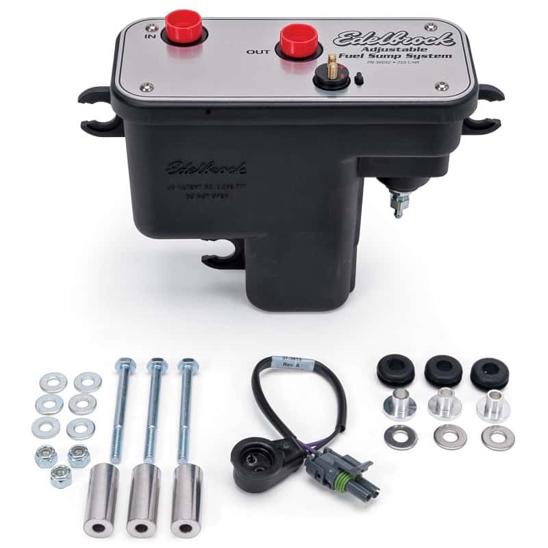 Edelbrock — Edelbrock Fuel System Universal Fuel Sump Module Adjustable Fuel Sump Tank Only 255 LPH
PUMPS - view 2