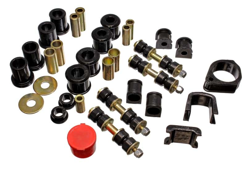 Energy Suspension — Energy Suspension 97-01 Ford Escort/ZX2 Black Hyper-flex Master Bushing Set
Master Bushing Kit - view 1