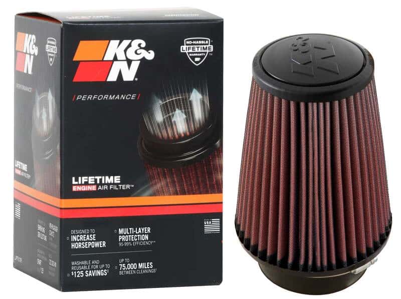 K&N Engineering — K&N Universal Clamp-On Air Filter 4in FLG / 6in B / 4in T / 7in H
Universal Clamp-On A
Clamp-on Air Filter - view 5