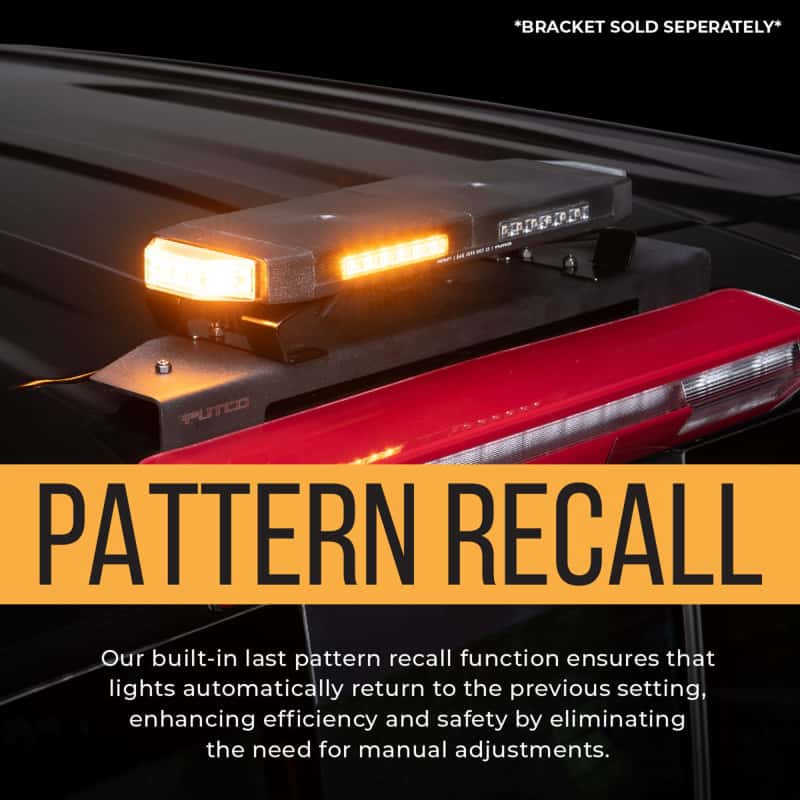 Putco — Putco 24in Hornet Light Bar - (Amber) LED Stealth Rooftop Strobe Bar
LED Light Bar - view 10