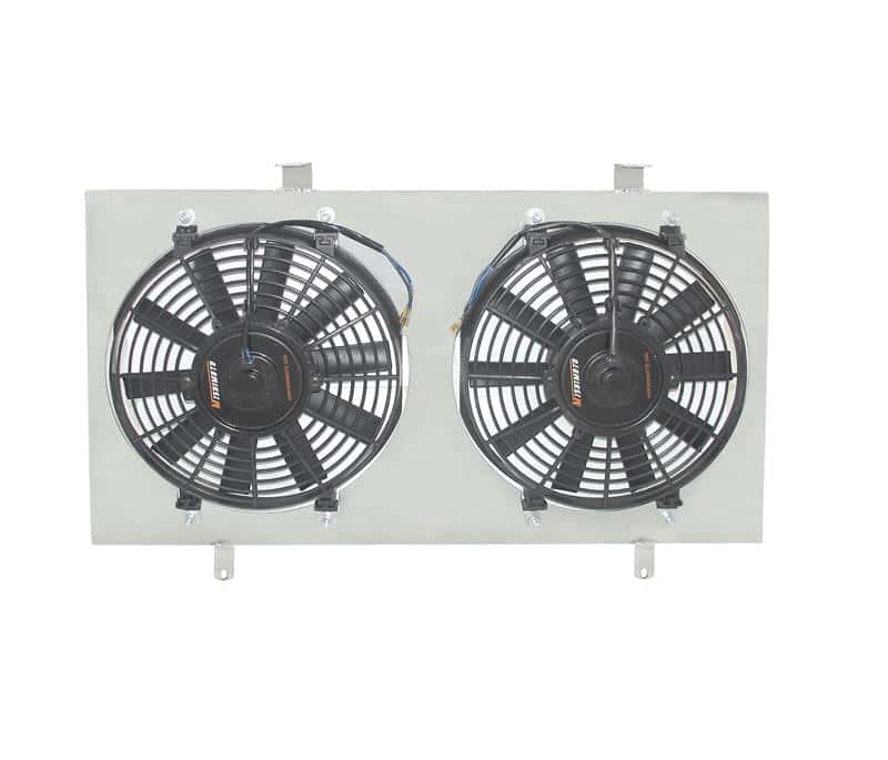 Mishimoto — Mishimoto 89-94 Nissan 240sx S13 SR20DET Aluminum Fan Shroud Kit
Cooling Fan Assembly - view 3