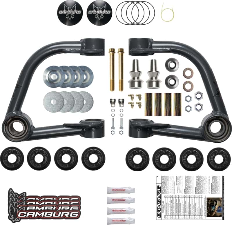 Camburg — Camburg Ford Ranger 2WD/4WD 19-23 1.25in Performance Uniball Upper Arms (w/ covers)
Control Arm Kit - view 5