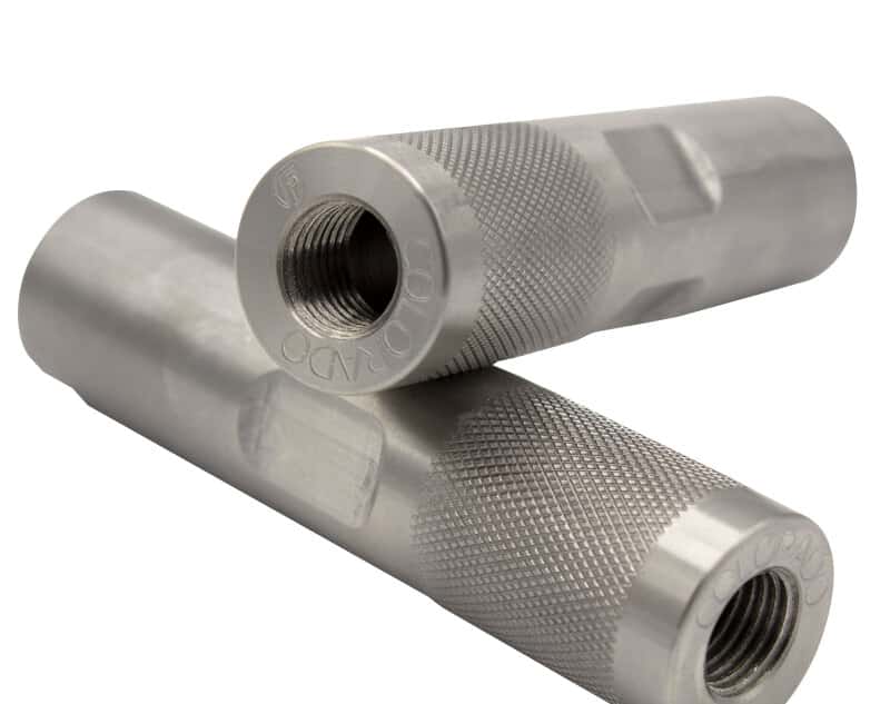 Fleece Performance — Fleece Performance 2015+ Chevrolet Colorado/Canyon Tie Rod Sleeves
Tie Rod Adj Sleeve - view 3