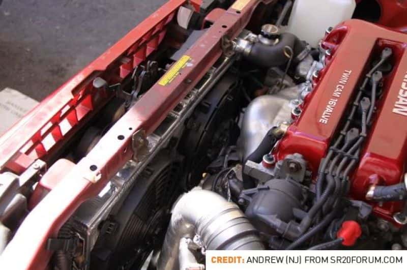 Mishimoto — Mishimoto 91-99 Nissan Sentra w/ SR20 Manual Aluminum Radiator - view 9