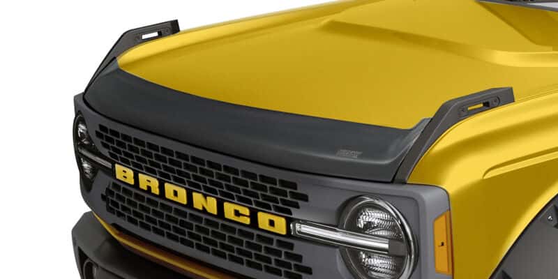 Husky Liners — Husky Liners 21-25 Ford Bronco 2/4dr. (Excl. Raptor) Aeroskin - Matte Blk
Hood Shields - view 1