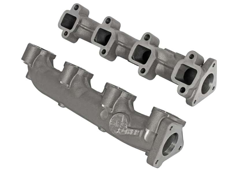 aFe — aFe Power BladeRunner Ported Ductile Iron Exhaust Manifold 01-16 GM Diesel Trucks V8-6.6L (td)
Exhaust Manifold - view 1