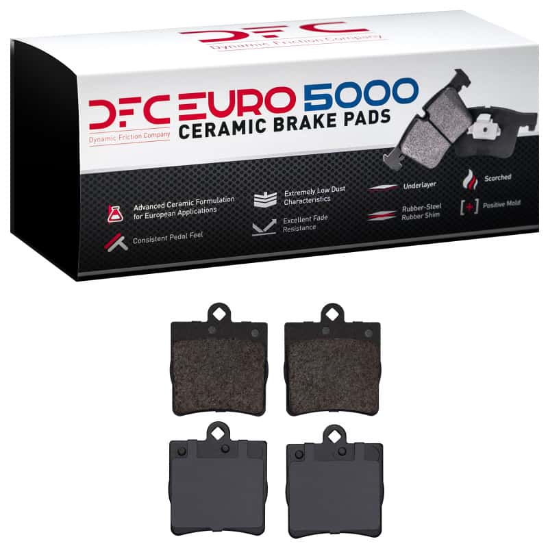 DFC — DFC 96-15 Chrysler Crossfire Rear Euro 5000 Ceramic Brake Pads
DFC Brake Pad Set - view 1
