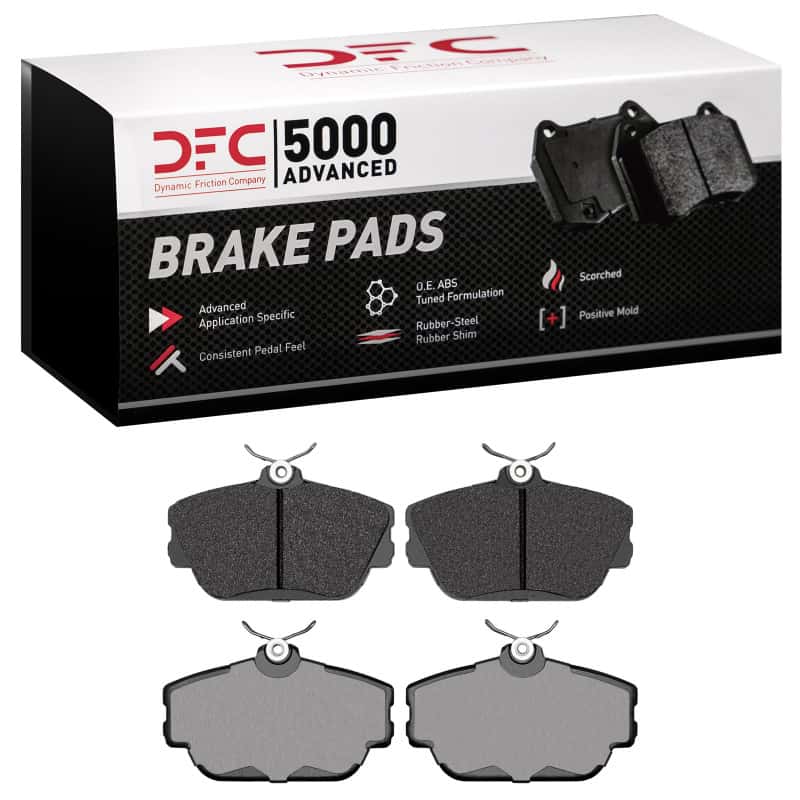 DFC — DFC 95-02 Ford Taurus SHO Front 5000 Advanced Low Metallic Brake Pads
DFC Brake Pad Set - view 4