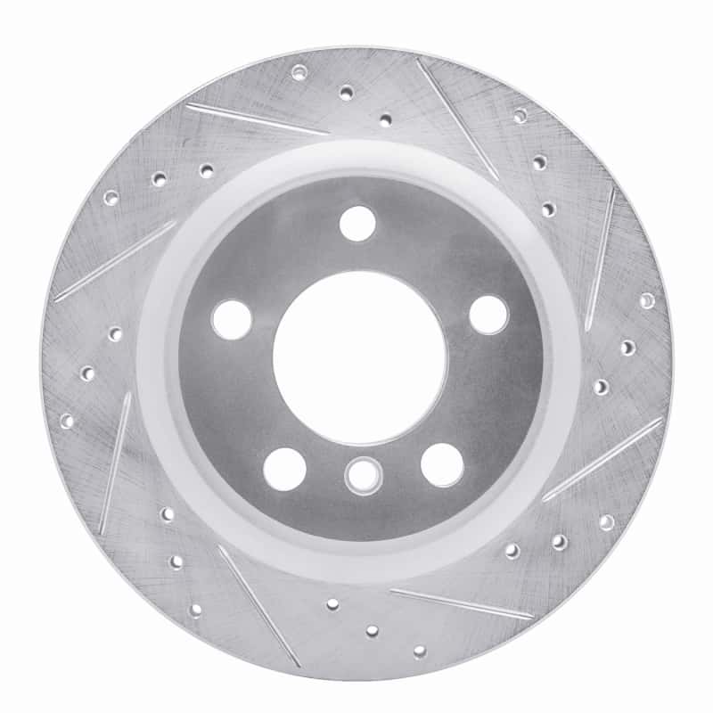 R1 Concepts — R1 06-21 BMW 230I Rear Right Drilled & Slotted Silver Brake Rotor
R1 Brake Rotor Drill - view 1